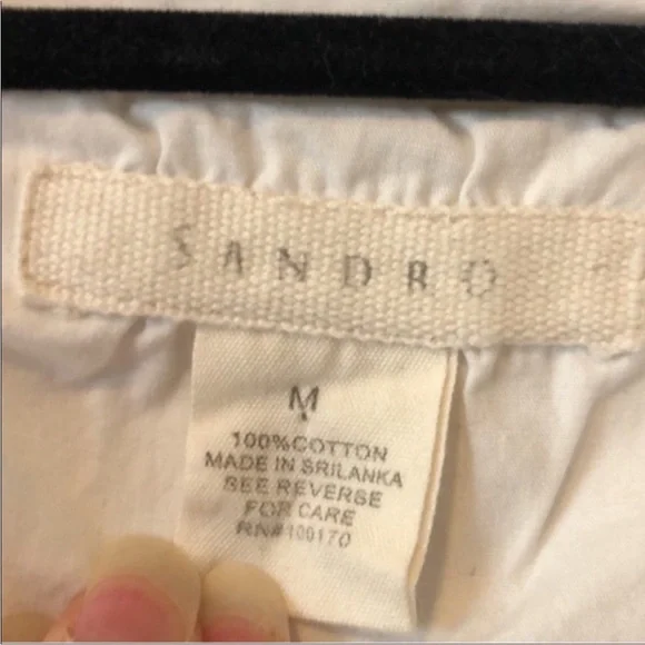 Sandro White Jacket - Picture 4 of 5